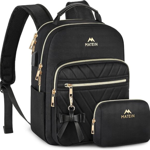 Mini Backpack for Women, Waterproof Stylish Daypack Purse Shoulder Bag with USB - Picture 1 of 9
